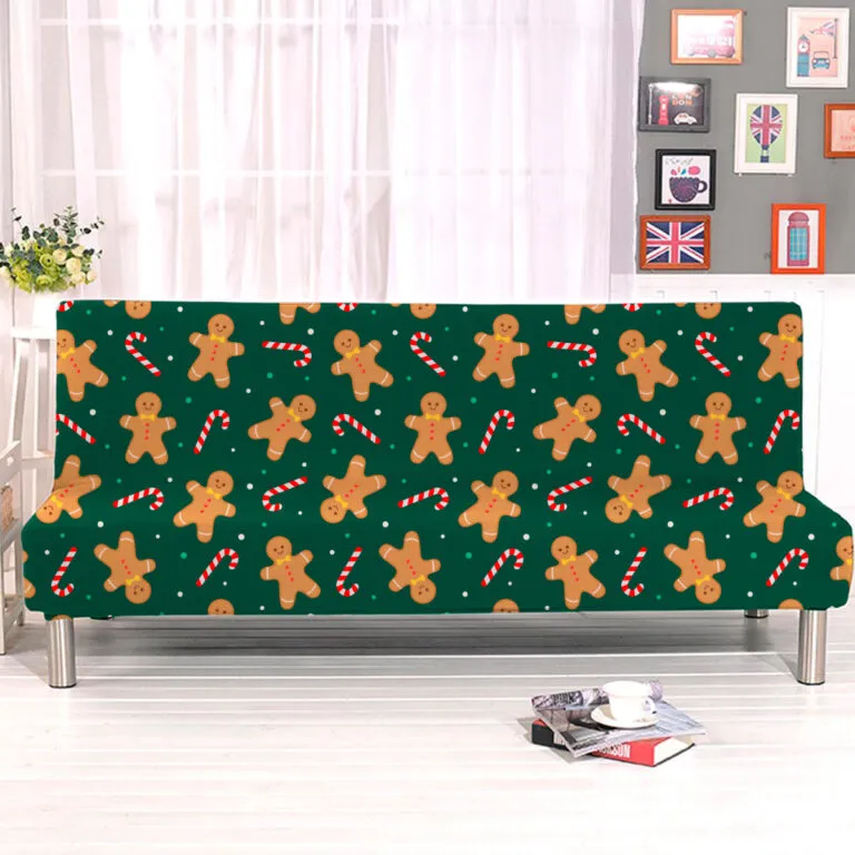 Protector de sof cama verde navidad premium Casa LiLe