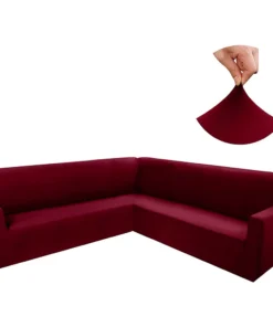 Funda ajustable para rinconera vinotinto